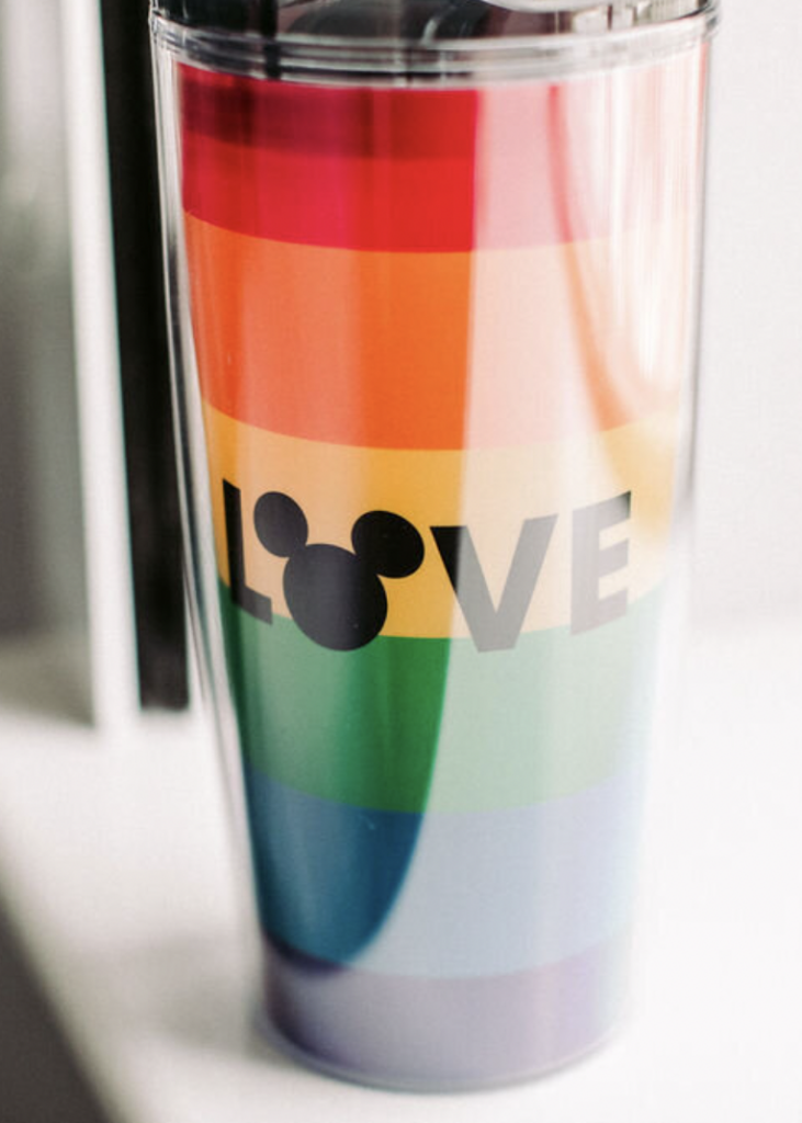 Pride mug with mickey ears