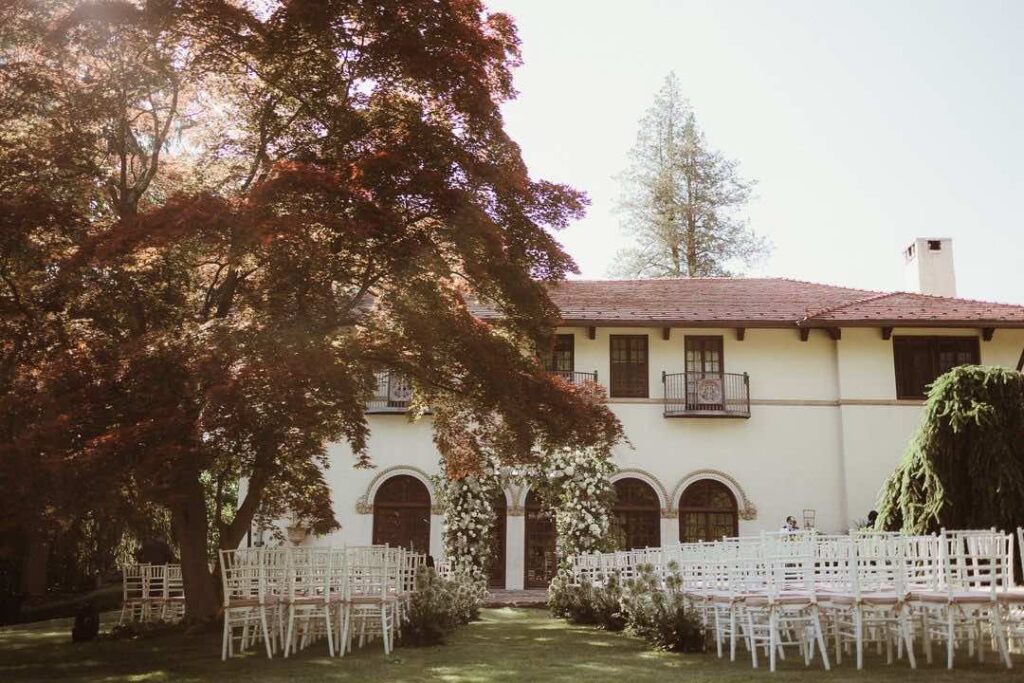 Beautiful Italian inspired wedding venue, The Rushmore Estate in Hudson Valley. 