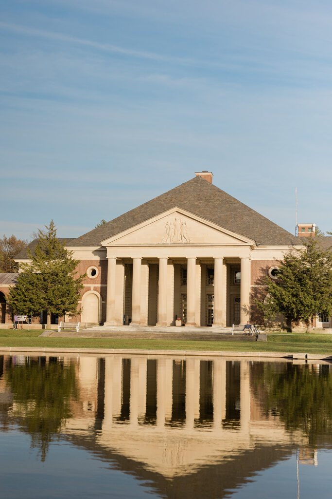 The Hall of Springs and it's reflecting pool